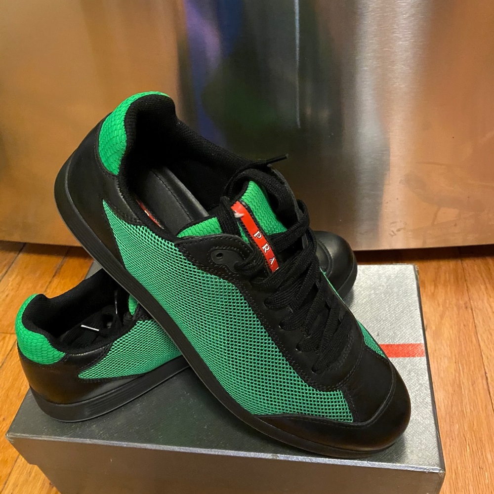 Brand New Prada Shoes-Calzature Uomo Green - Picture 7 of 7